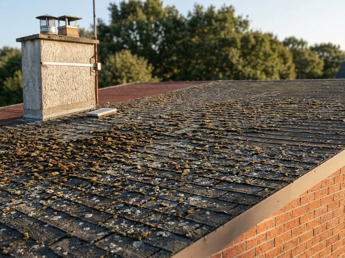 Démoussage de toiture à Villeparisis