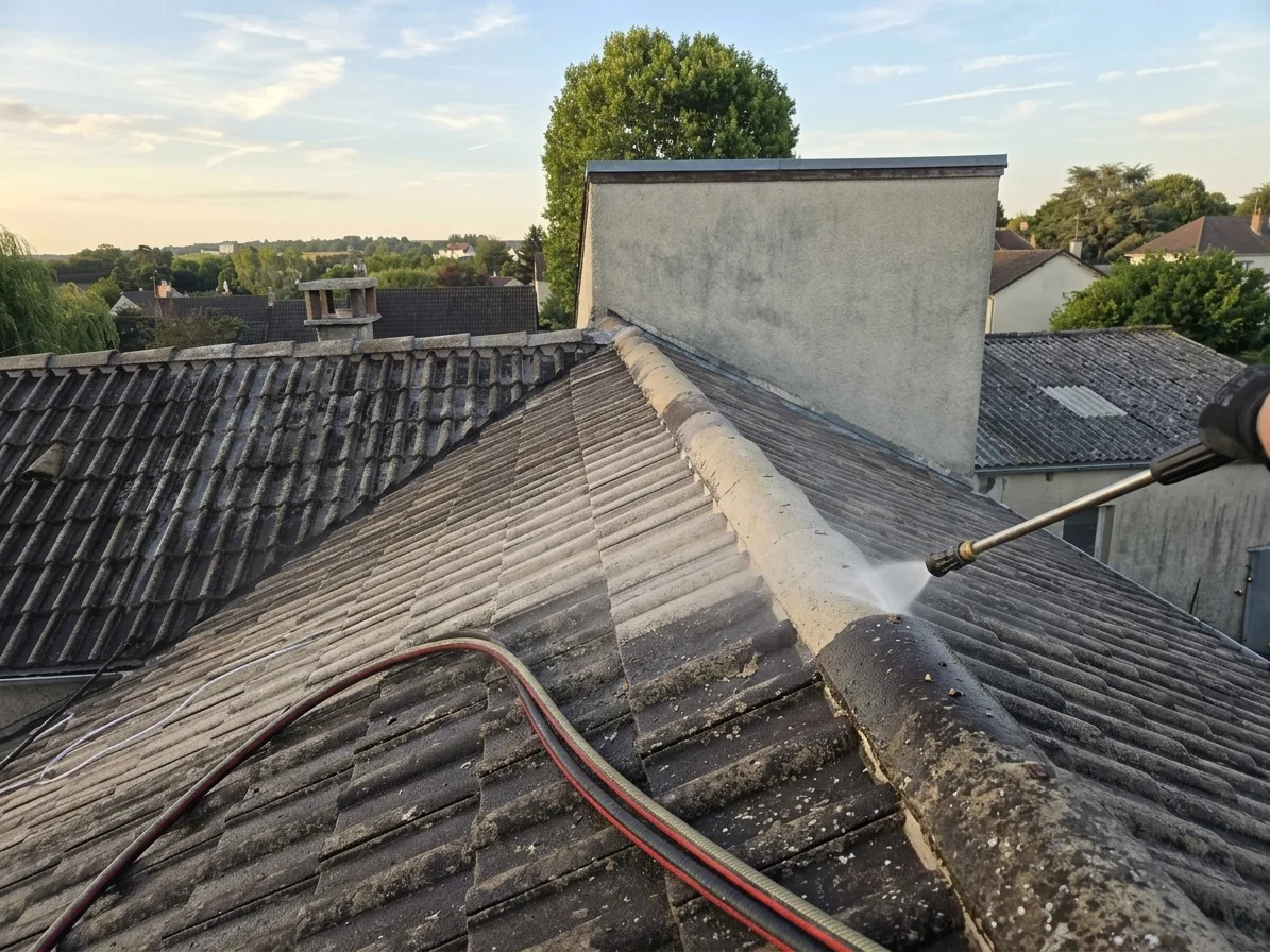 Nettoyage de toiture à Villeparisis