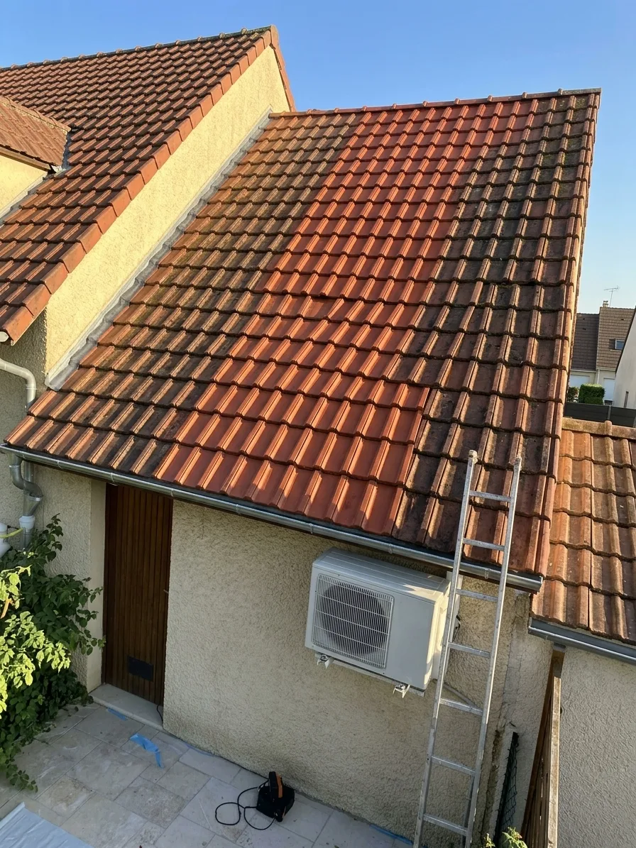 Nettoyage de toiture à Villeparisis