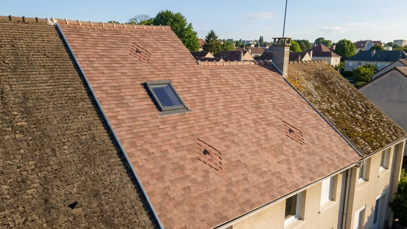 Réfection complète de toiture à Villeparisis