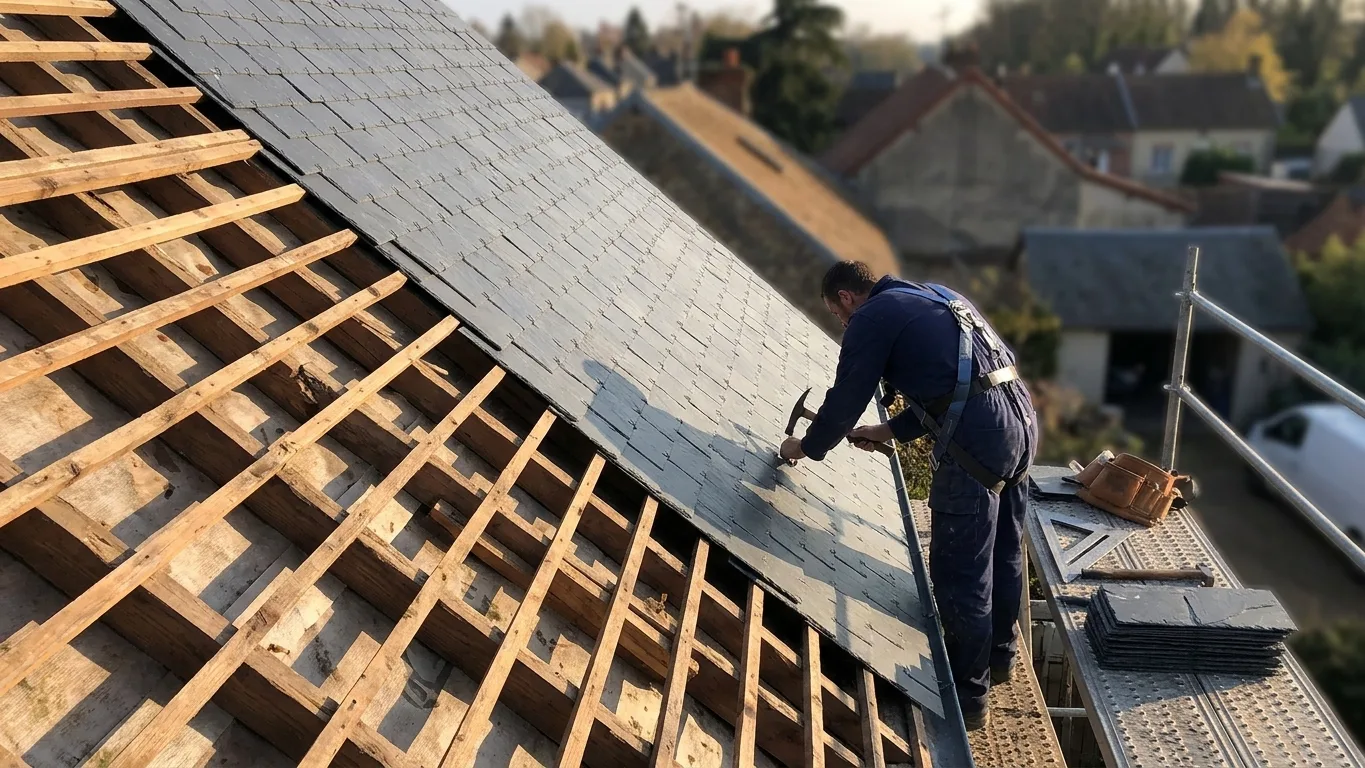 Réfection complète de toiture à Villeparisis
